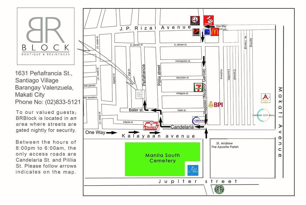 Brblock Boutique And Residences Makati City Exteriör bild